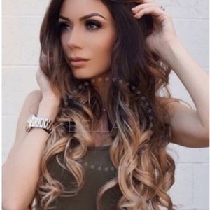 BALAYAGE
HAIR EXTENSIONS #1C MOCHACHINO BROWN/ #1